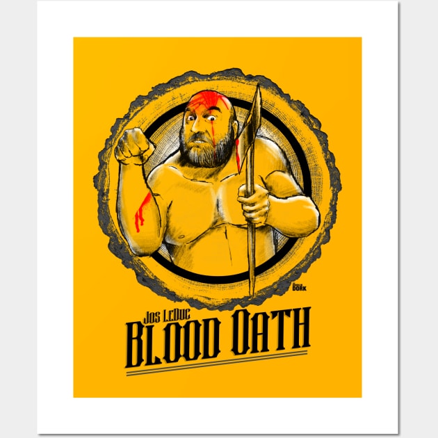 Jos Leduc Blood Oath Wall Art by The_Doodlin_Dork